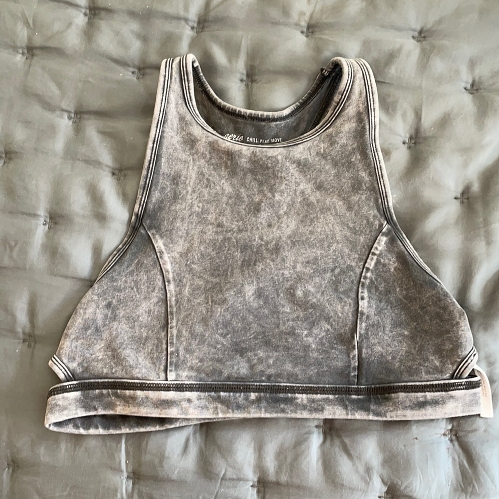 High neck racer back bra